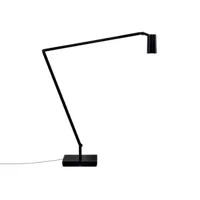 nemo - lampe de table untitled en métal, aluminum couleur noir 31.07 x cm designer bernhard osann made in design