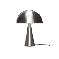 lampe de table en métal nickelé