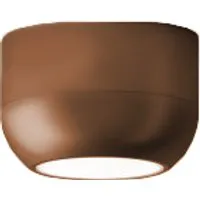 axo light lampe à plafond urban (h 8,3 cm bronze opaque - aluminium)