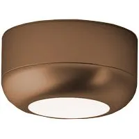 axo light lampe à plafond urban mini (h 3,5 cm bronze opaque - aluminium)