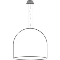 axo light lampe à suspension u-light (ø 160 cm anthracite - aluminium)