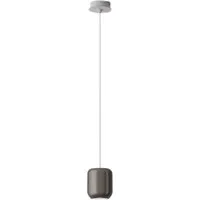 axo light lampe à suspension urban (h 26 cm nickel opaque - aluminium)