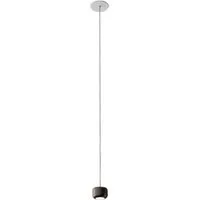 axo light lampe à suspension urban mini recessed (h 4,7 cm nickel opaque - aluminium)