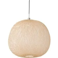 ay illuminate lampe à suspension ay illuminate (ø 80 cm - bambou tressé)