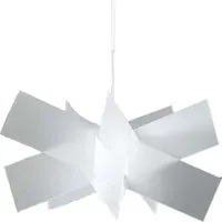 emporium lampe à suspension kartika big (blanc satin - méthacrylate)