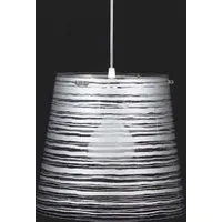 emporium lampe à suspension pixi petit (argent - polycarbonate transparent)