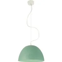 in-es.artdesign lampe à suspension h2o nebulite (turquoise - laprene, acier et nebulite)