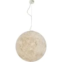 in-es.artdesign lampe à suspension luna (ø 70 cm - laprene, acier et nebulite)