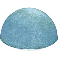 in-es.artdesign lampe de table button t (bleu - nebulite)