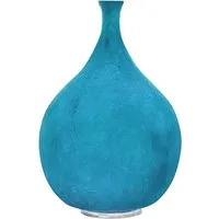 in-es.artdesign lampe de table luce liquida 2 (bleu - nebulite)