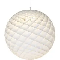 louis poulsen lampe à suspension patera dali (ø 90 cm blanc 2700k - pvc satiné coupé)