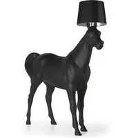 moooi lampadaire horse lamp (noir - polyester)