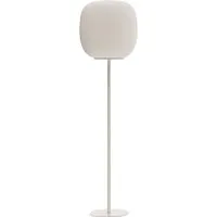 myyour lampadaire pandora (medium pour extérieur - poleasy illuminable et métal verni blanc)