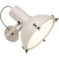 nemo lampe au plafond plafonnier ou lampe murale applique projecteur 365 (blanc sable - aluminium et verre)