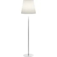 slide lampadaire ali baba steel h 165 cm (base blanc opaque - polyéthylène et métal)