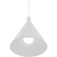 slide lampe à suspension juxt (blanc - polyéthylène)