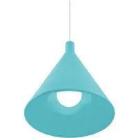 slide lampe à suspension juxt (bleu - polyéthylène)