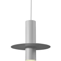 covo lampe à suspension kreis (gris - métal verni)