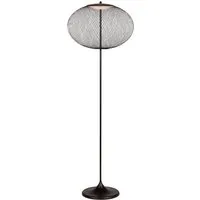 moooi lampadaire nr2 floor lamp medium (noir - métal et polycarbonate)