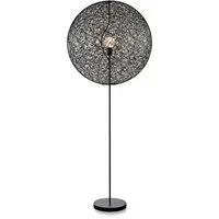 moooi lampadaire random floor lamp ii (noir - fibre de verre et métal verni)