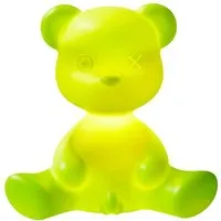 qeeboo lampe de table teddy boy (vert - polyéthylène)