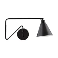 house doctor lampe murale game noire grand, 70 cm