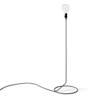 design house stockholm lampe cord noir-blanc
