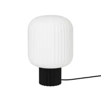 broste copenhagen lampe de table lolly noir-blanc-30 cm