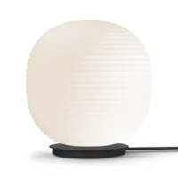 new works lampe sur pied lantern globe large frosted white opal glass