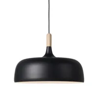 northern lampe à suspension acorn noir mat