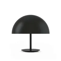 mater lampe de table dome noir