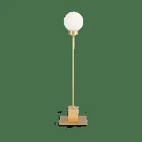 northern lampe de bureau snowball 41 cm brass