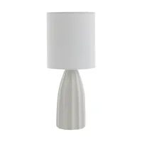 lene bjerre sarah lampe de table 14x14 cm blanc