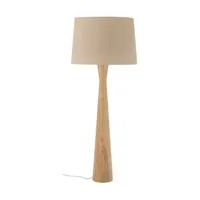 bloomingville lampe sur pied leonor ø45x130 cm rubberwood