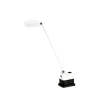 lampe de bureau - daphinette led blanc mat