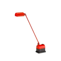 lampe de bureau - daphinette led rouge mat