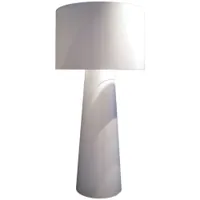 lampadaire - big shadow h160 blanc diam 75cm x h 160cm coton