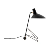 lampe de table en métal et laiton noir 45 x 26 x 31 cm tripod hm9 - &tradition
