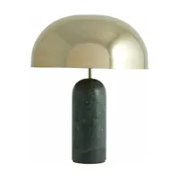 lampe à poser en marbre vert 49 cm atlas - nordal