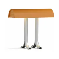 lampe de table orange carbonisé anagram - hay
