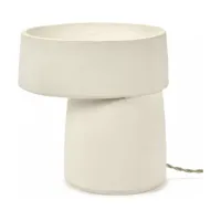 lampe de table en céramique blanche romé - serax