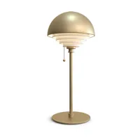 lampe de table dorée motown - herstal