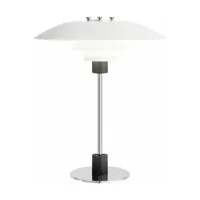 lampe de table en aluminium blanc 45 x 54 cm ph 4/3 - louis poulsen