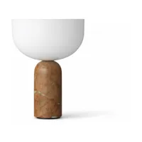 lampe portable en marbre breccia pernice 24 cm kizu - new works