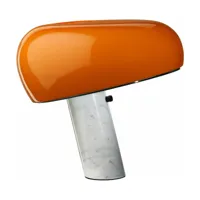 lampe de table design orange snoopy - flos
