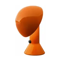 lampe en résine orange 22 x 28 cm elmetto - martinelli luce
