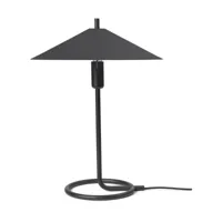 lampe de table noire square filo - ferm living