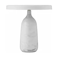 lampe de table en marbre blanc 33,6 cm eddy - normann copenhagen