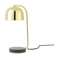 lampe de table laiton 45 cm grant - normann copenhagen