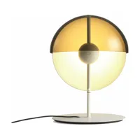 lampe en aluminium blanche 43,5 cm theia - marset